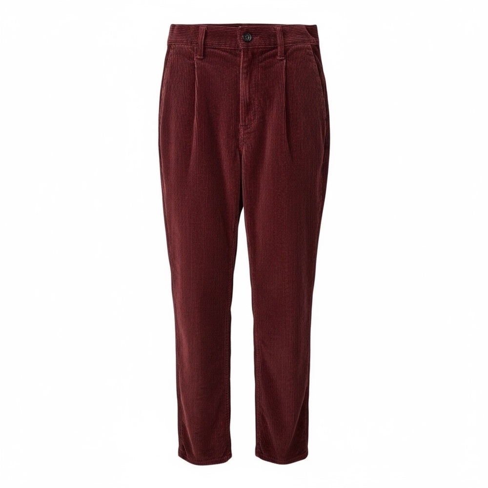 Joe’s Jeans Collection Corduroy Pants Oxblood Size 28 NWOT